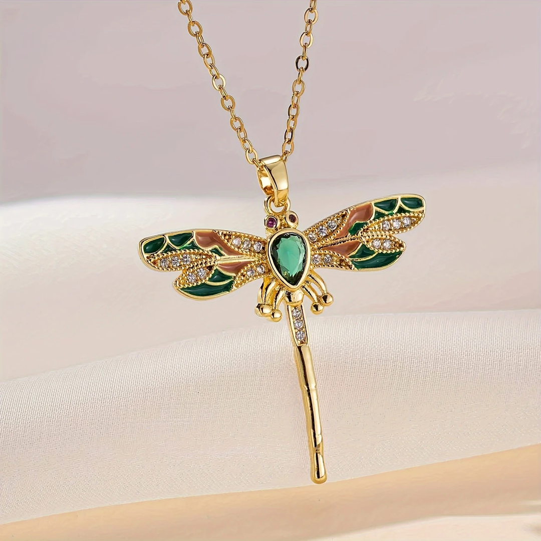 Joanna | Dragonfly Charm Necklace