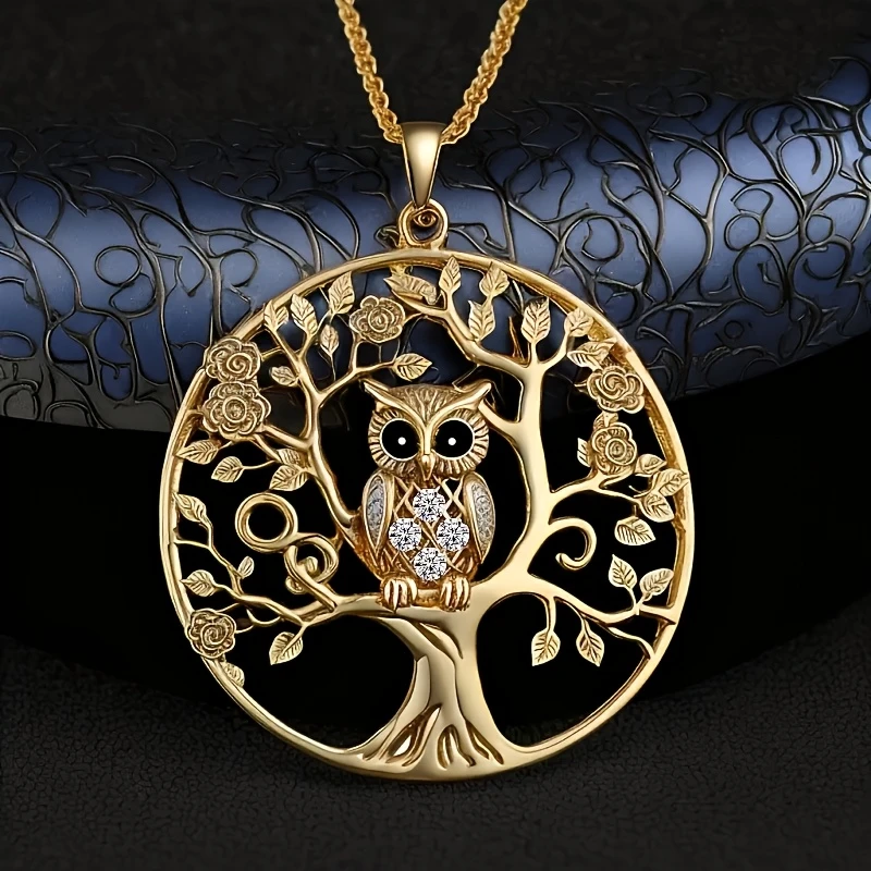 Constance | Gold Life Symbol Necklace