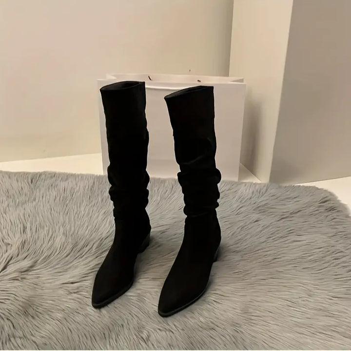 Stylish Mid-Calf Women's Boots by Daphne
