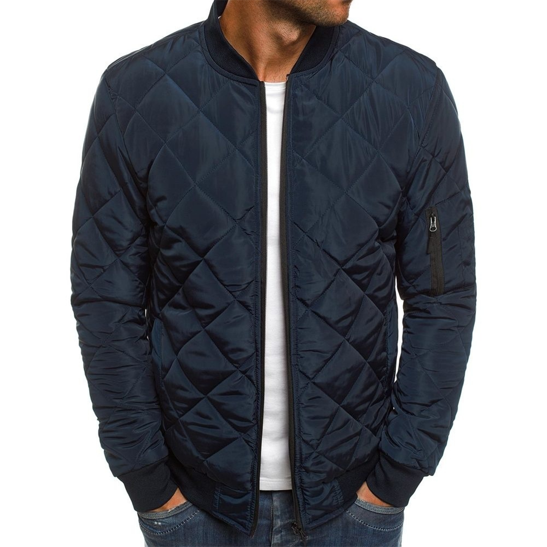 Sleek Modern Bomber Jacket for Men