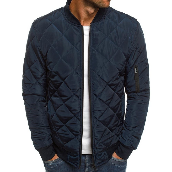 Sleek Modern Bomber Jacket for Men