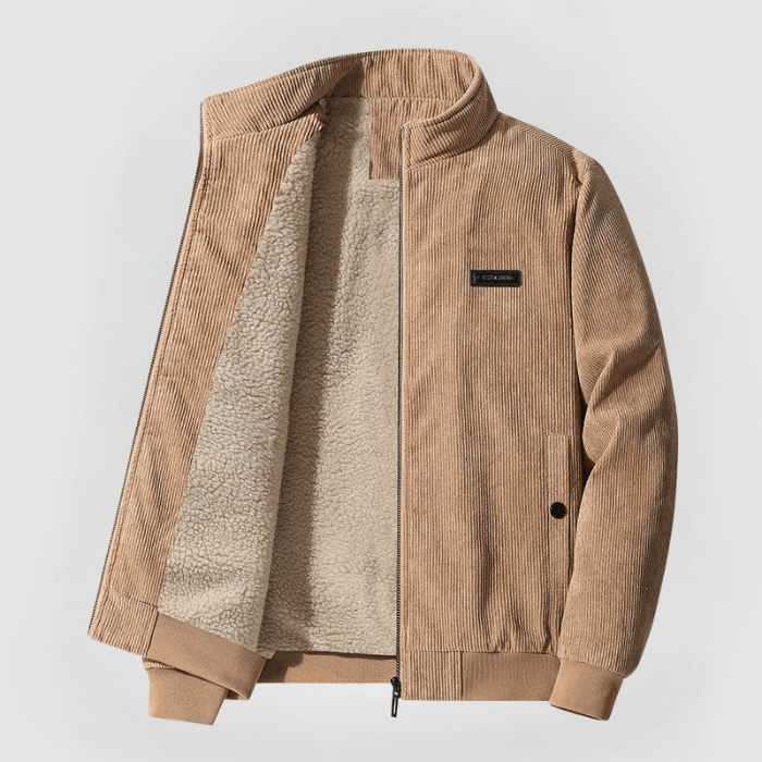Finley · CORD JACKET WITH FLEECE LINING