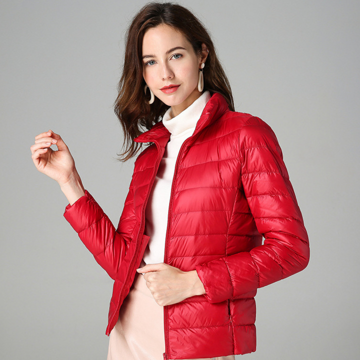 Sophie™ - Jacket made from soft cotton down material