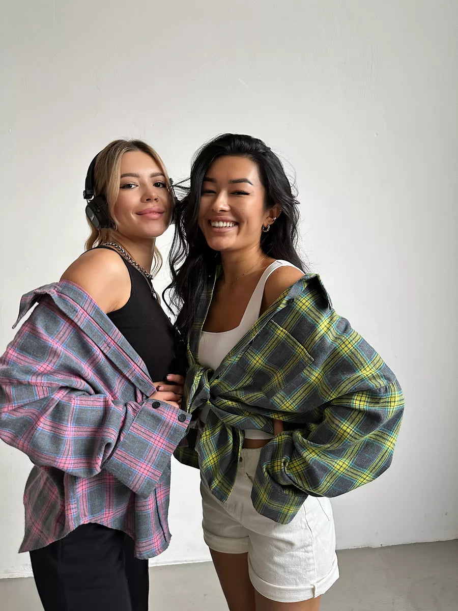 Carrie | Stylish Checked Flannel Shirt for a Refined Look