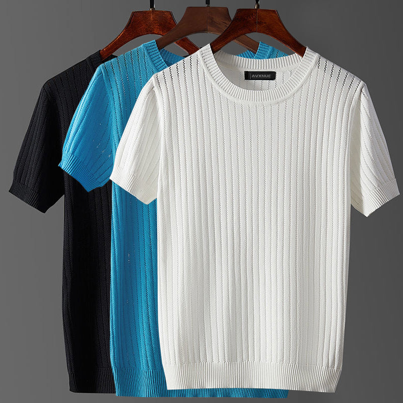 Men's Casual Knit T-Shirt