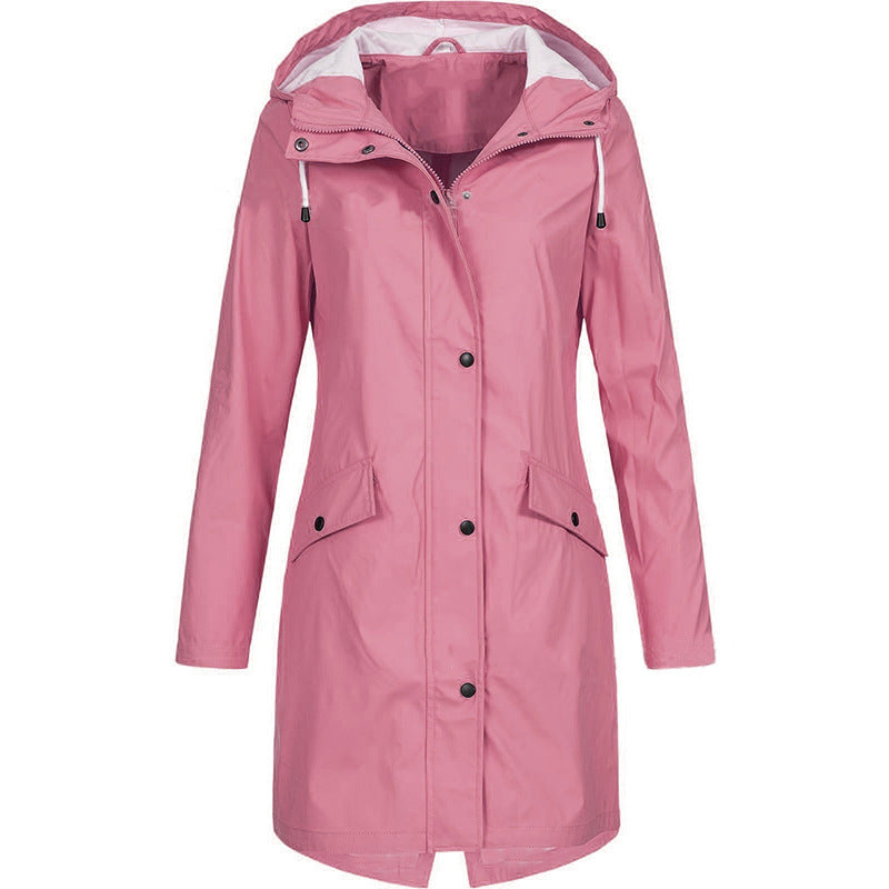 Marie™ - Waterproof Nylon Coat with Hood