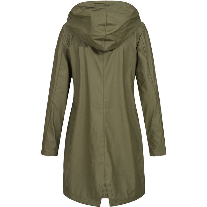 Marie™ - Waterproof Nylon Coat with Hood