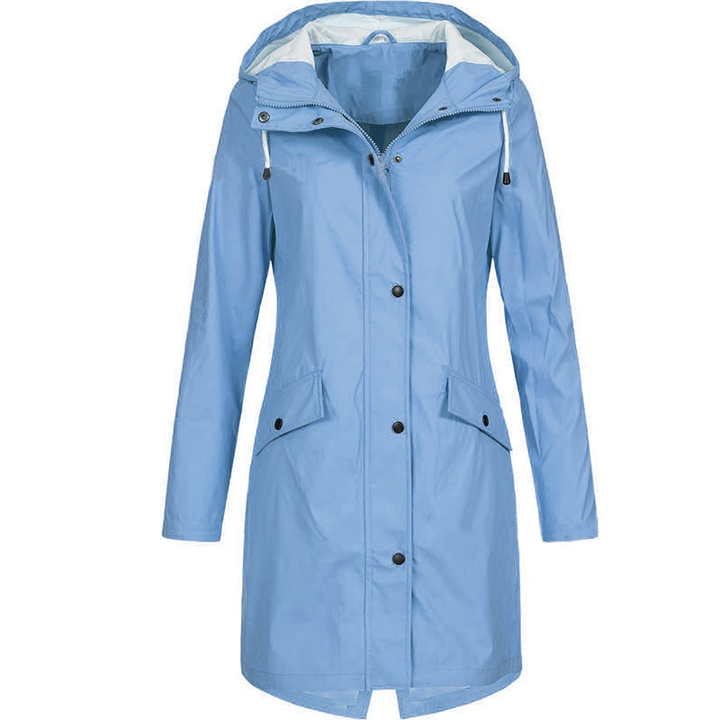 Marie™ - Waterproof Nylon Coat with Hood