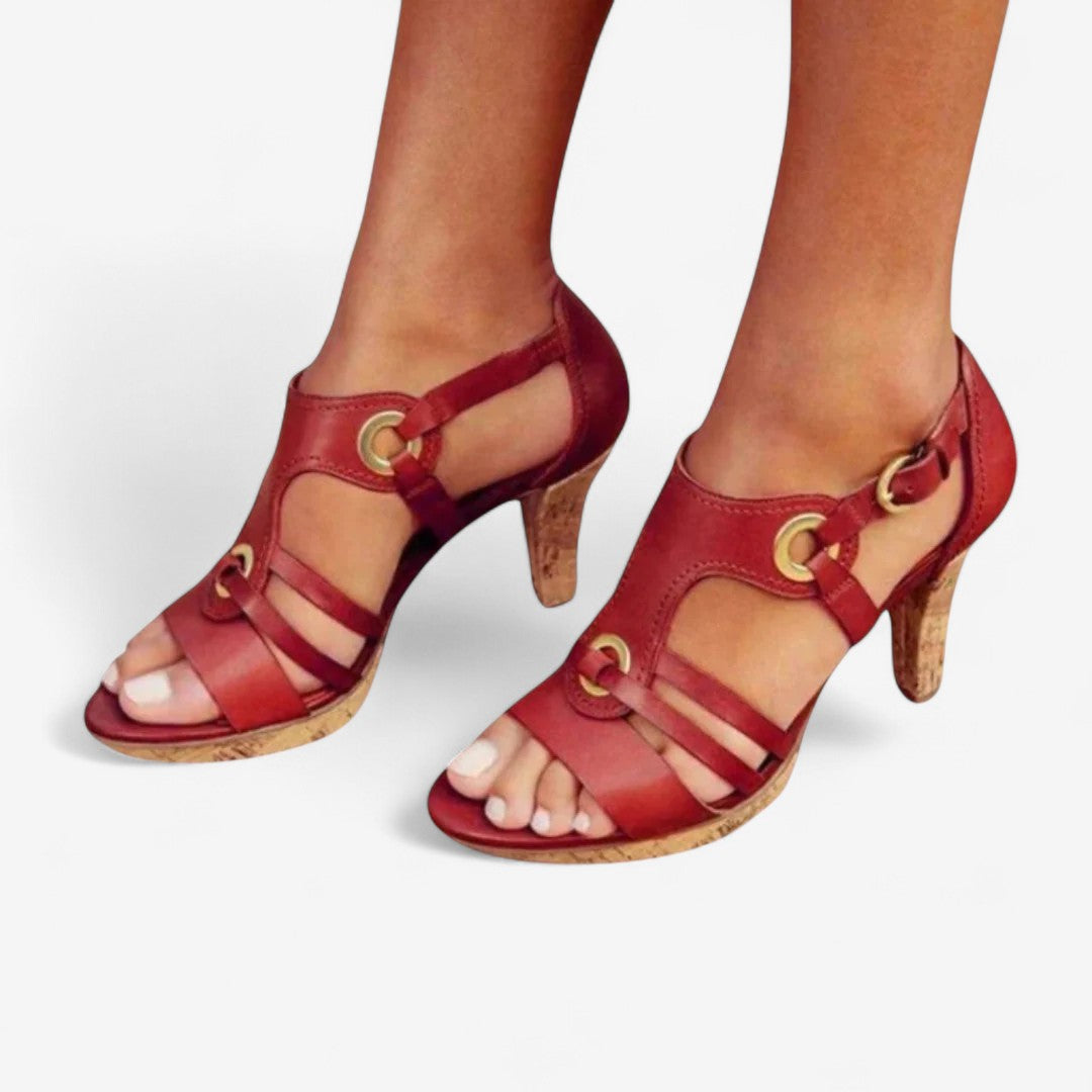 Annabella | Handcrafted Premium Heeled Sandals