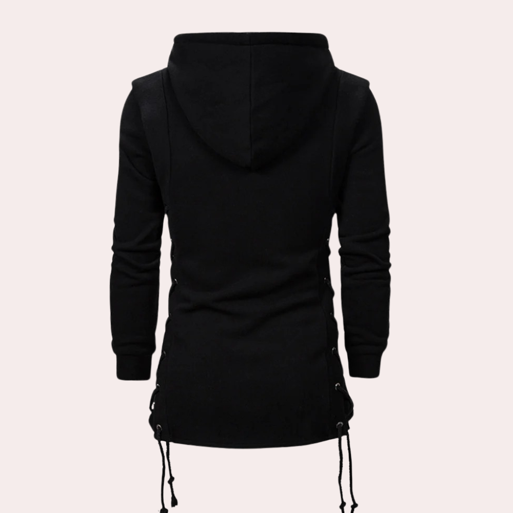 Stylish Men's Hooded Jacket - ALFONS Collection