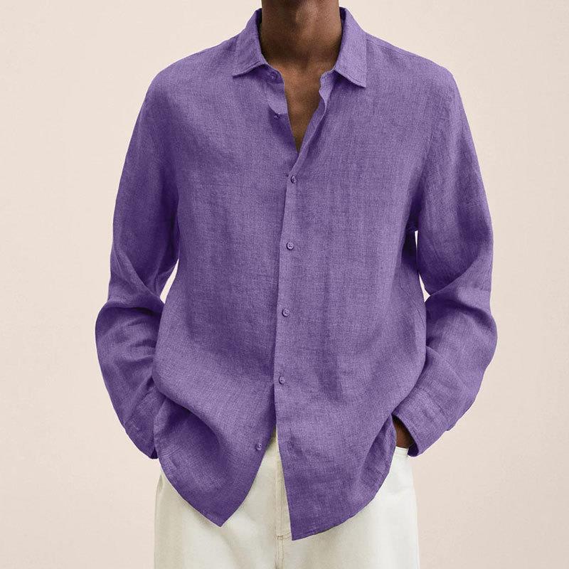 Men's Elegant Linen Shirt