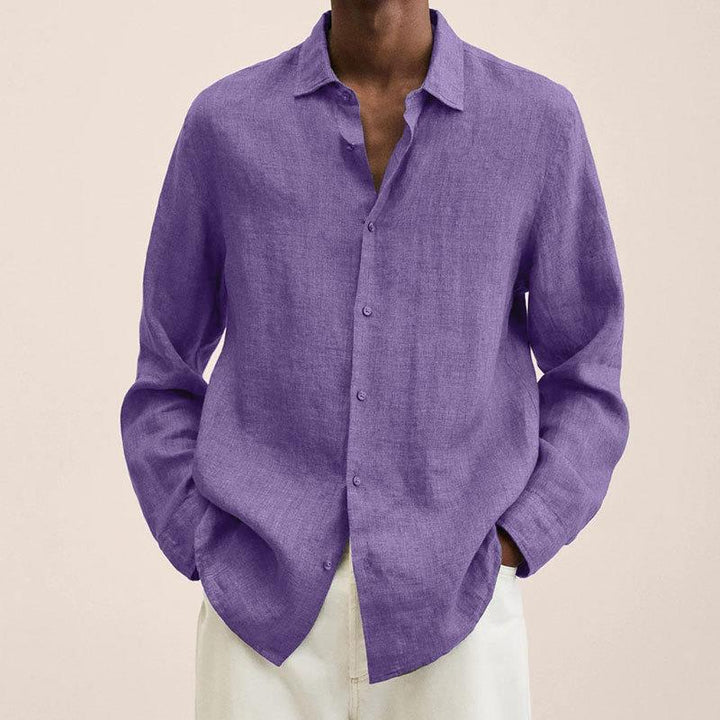Men's Elegant Linen Shirt