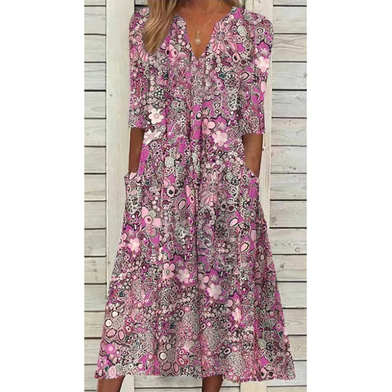 Ivy Cotton Boho Dress