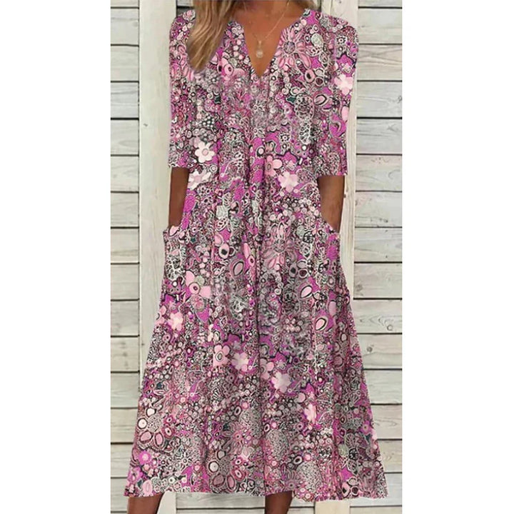 Ivy Cotton Boho Dress