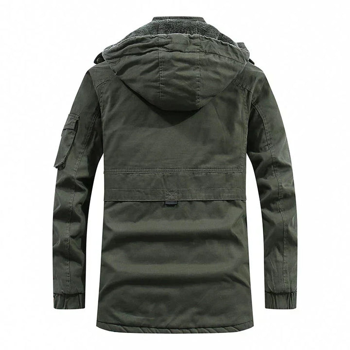 Byron | Comfortable Fleece Jacket with Hood