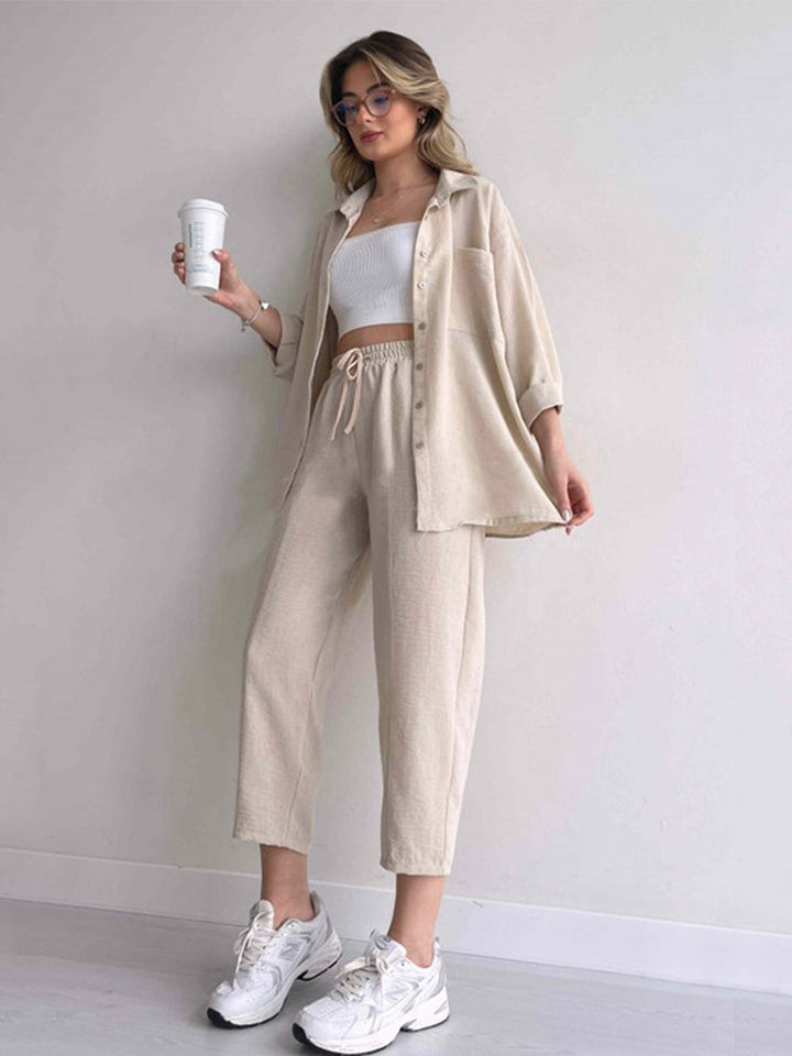 Alexis Linen Two Piece Set