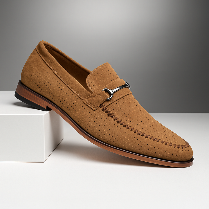 Bryan | Suede Look Summer Loafers