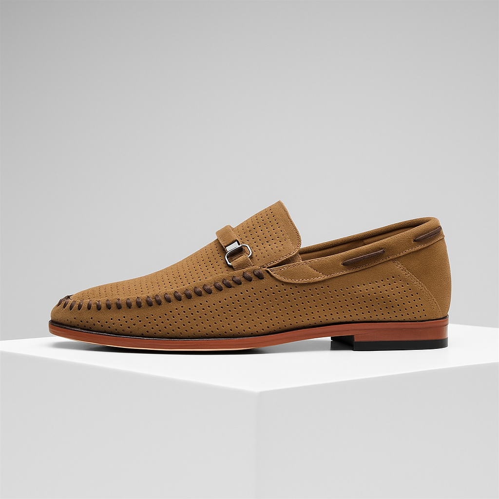 Bryan | Suede Look Summer Loafers