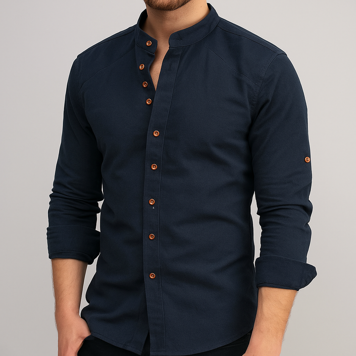 Cecil | Japanese Style Linen Shirt