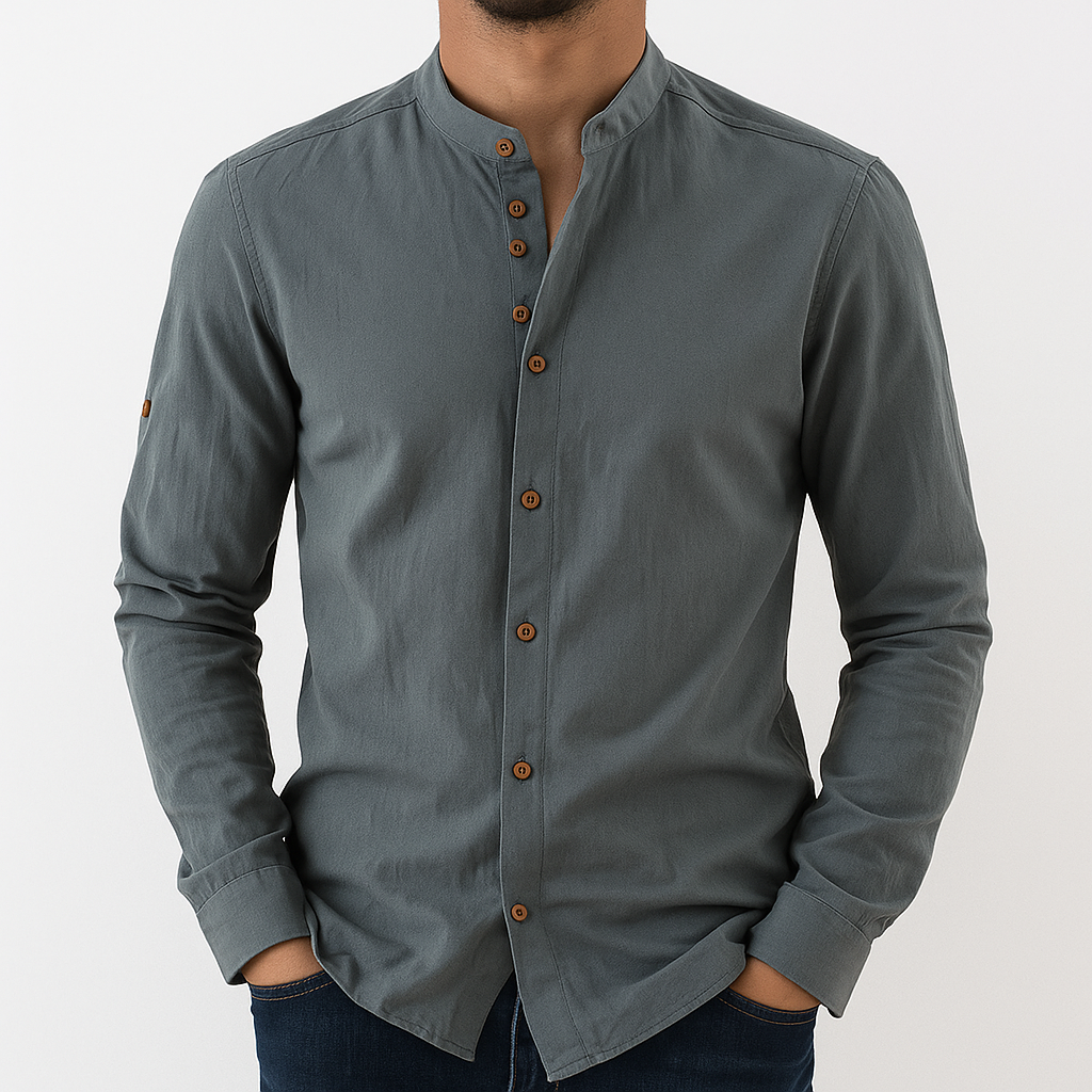 Cecil | Japanese Style Linen Shirt