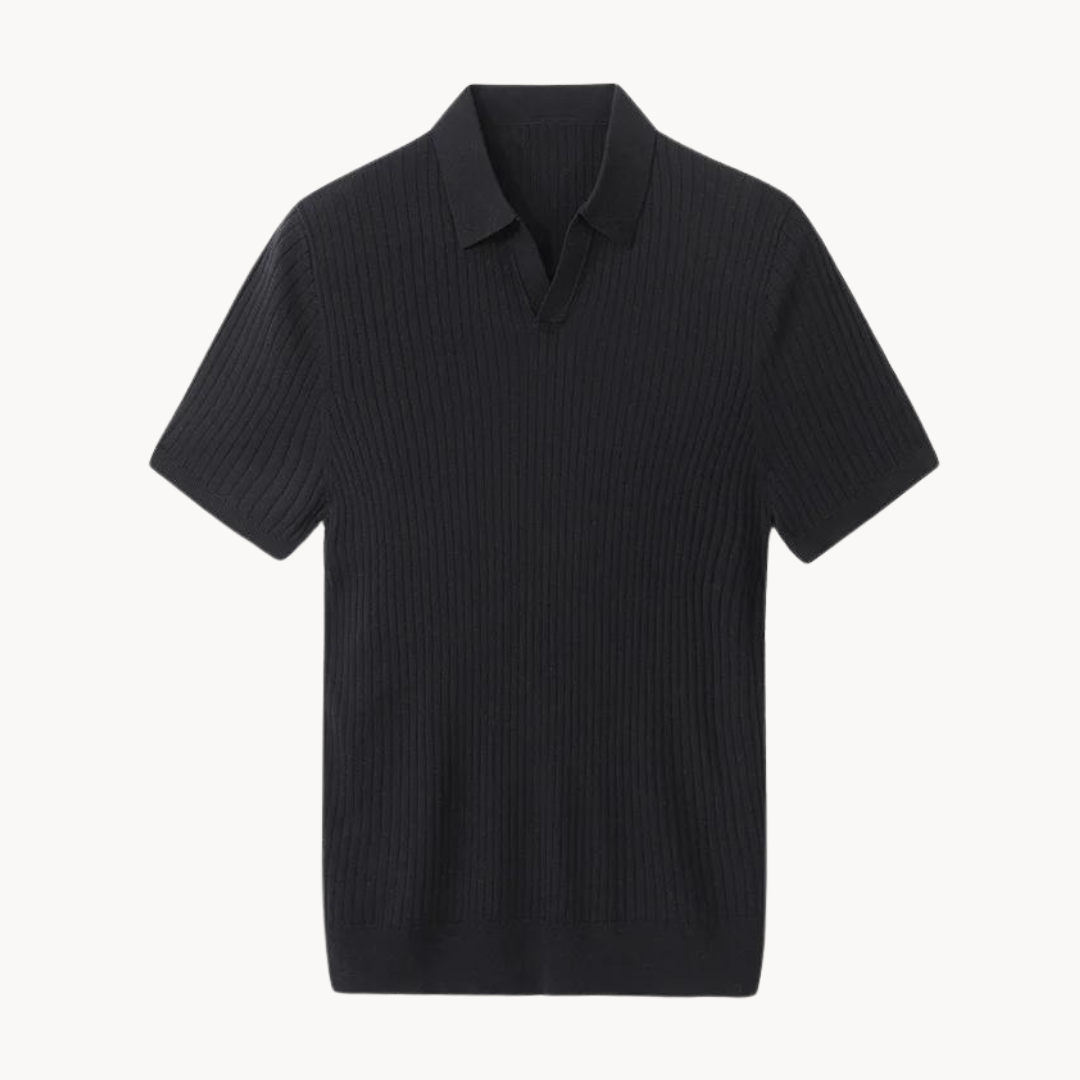 Mulberry Silk Polo Shirt