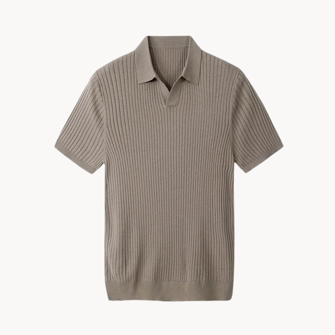 Mulberry Silk Polo Shirt