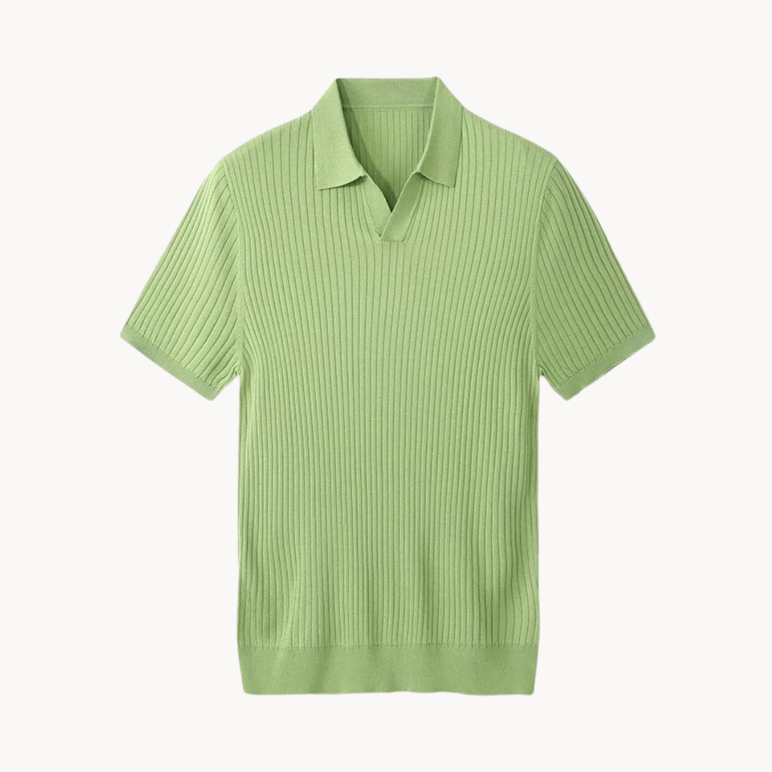 Mulberry Silk Polo Shirt