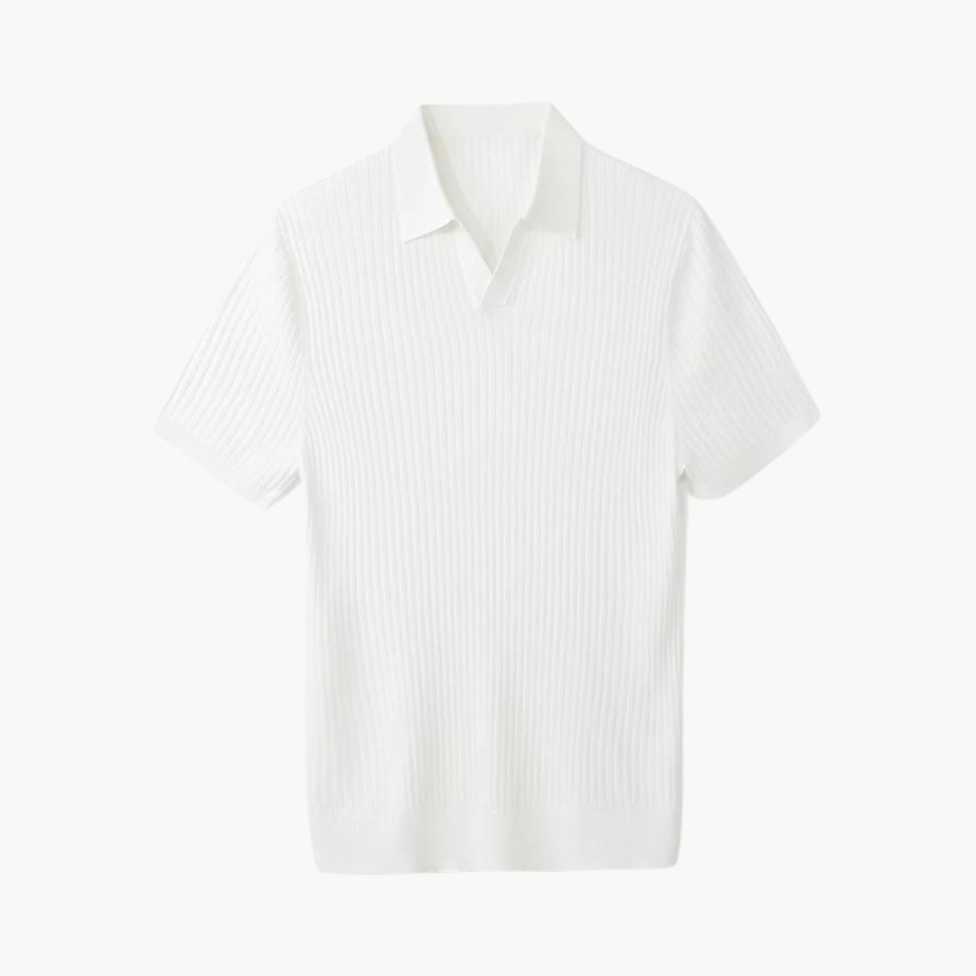 Mulberry Silk Polo Shirt