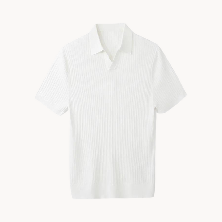 Mulberry Silk Polo Shirt