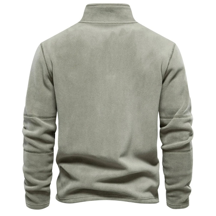 Fleece Zip Pullover Sweatshirt