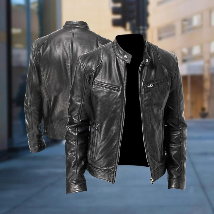 David™ - Leather Jacket for Men