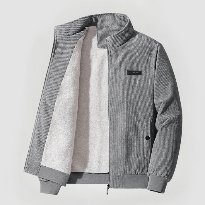 Finley · CORD JACKET WITH FLEECE LINING