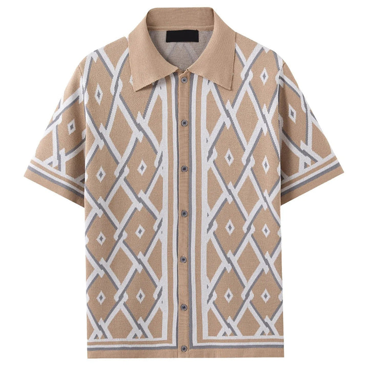 VistaGrid Retro Knit Shirt