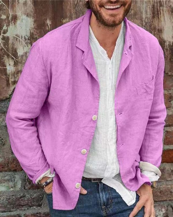 Men’s Classic Casual Lightweight Jacket for Everyday Wear