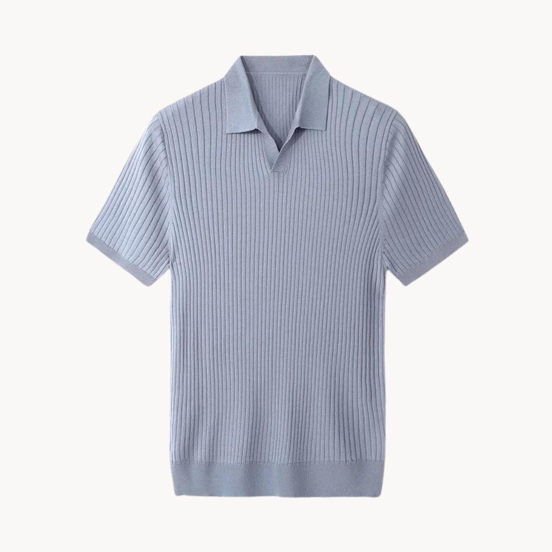 Mulberry Silk Polo Shirt