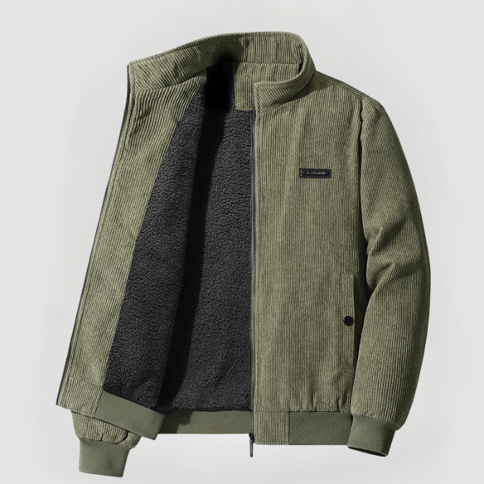 Finley · CORD JACKET WITH FLEECE LINING