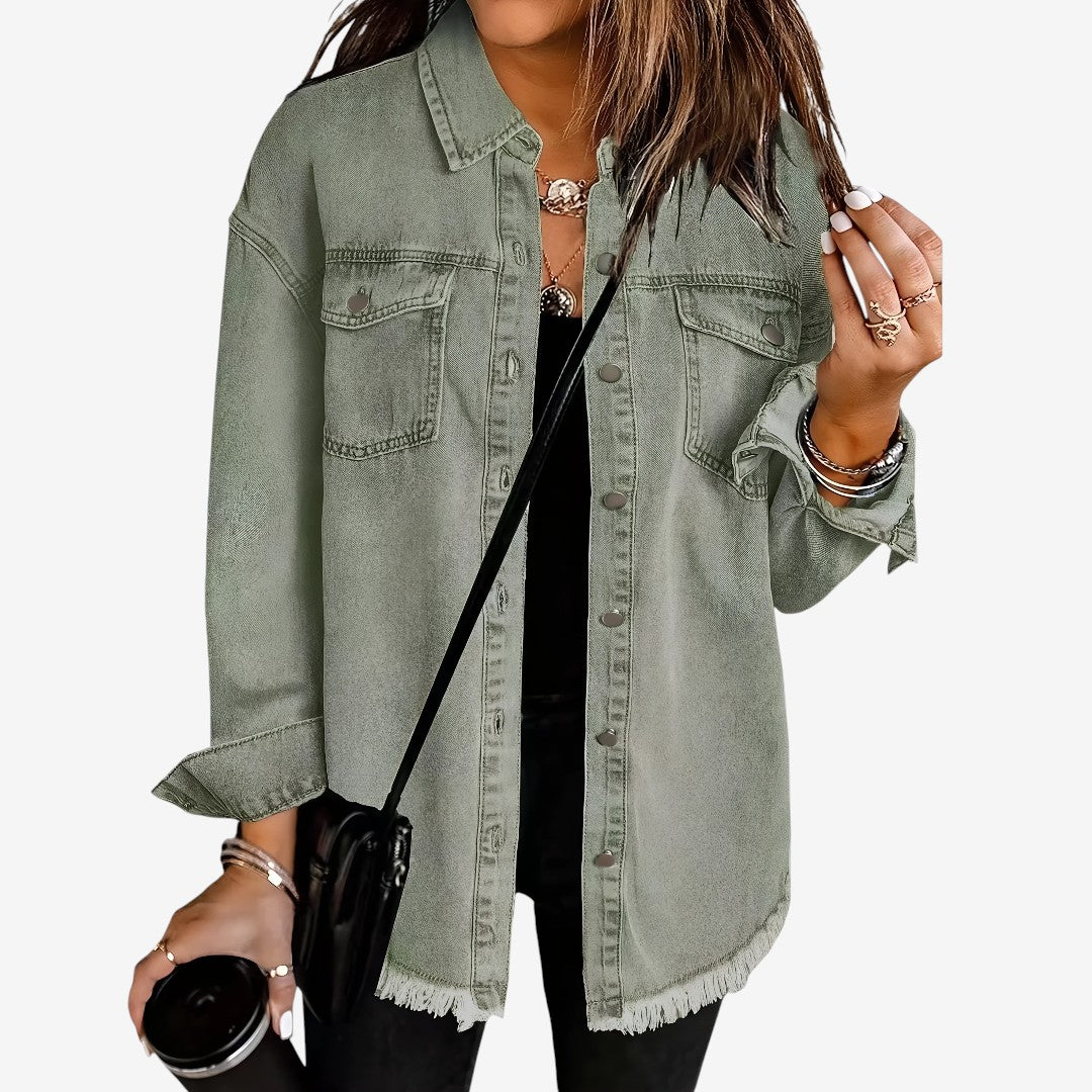 Stefania™ | Denim Jacket in Timeless Style