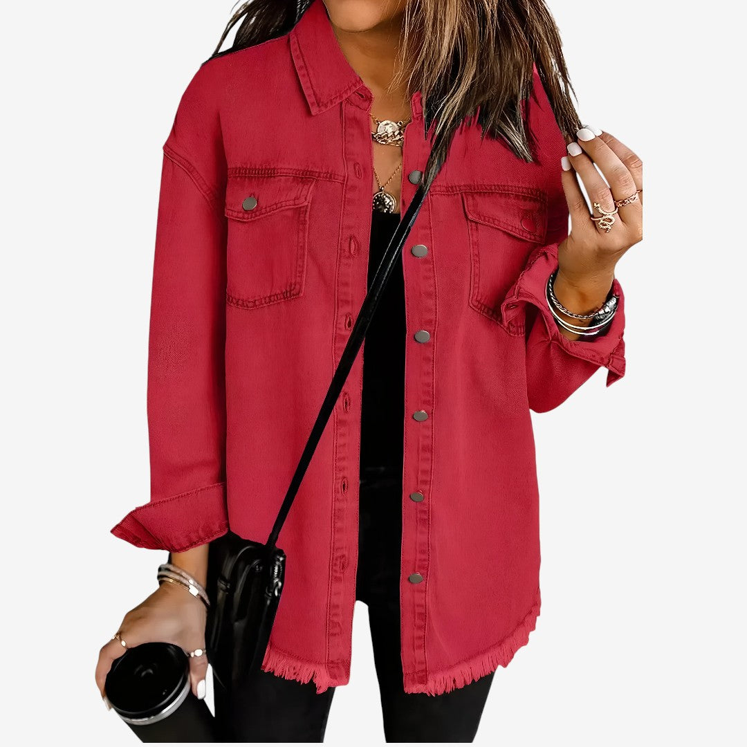 Stefania™ | Denim Jacket in Timeless Style