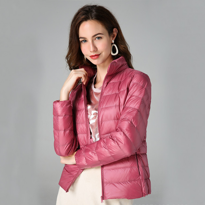 Sophie™ - Jacket made from soft cotton down material