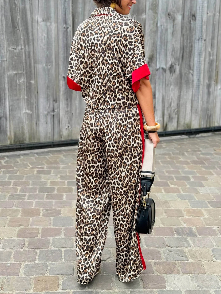 Bethany | Leopard Print Co-ord Set
