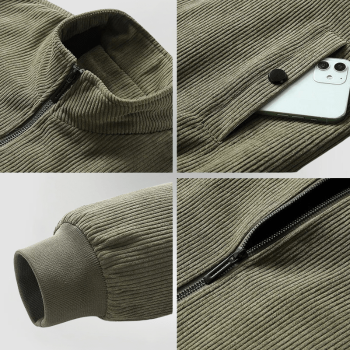 Finley · CORD JACKET WITH FLEECE LINING