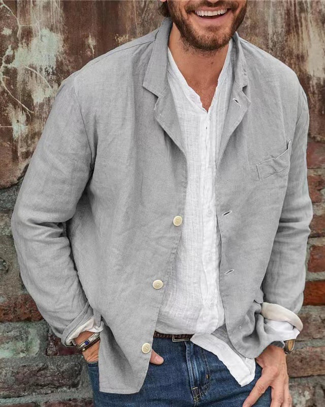 Men’s Classic Casual Lightweight Jacket for Everyday Wear