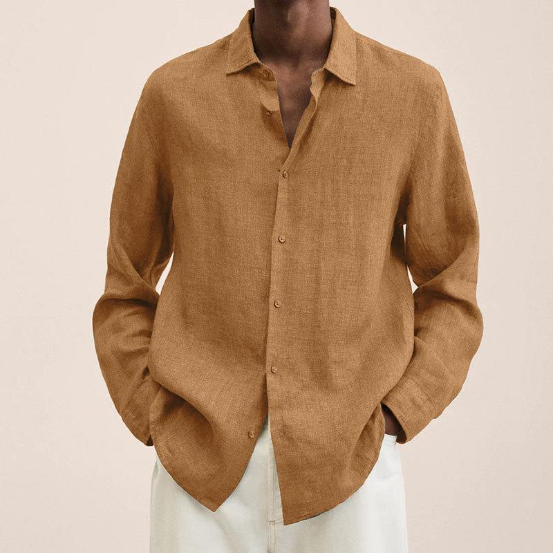 Men's Elegant Linen Shirt