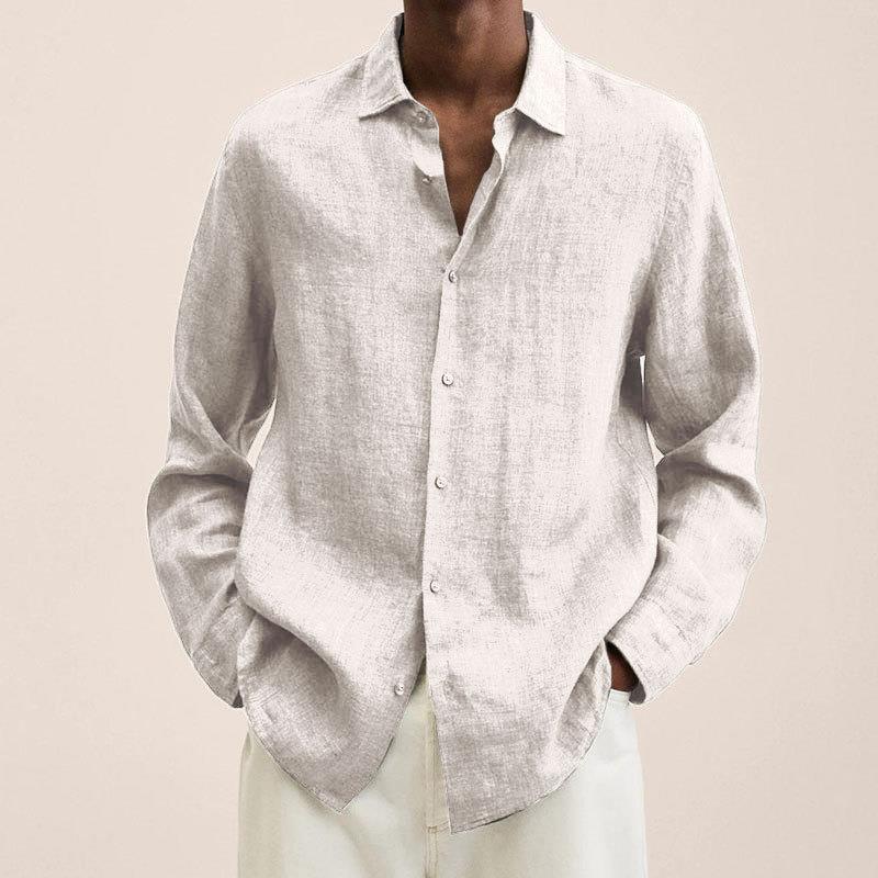 Men's Elegant Linen Shirt