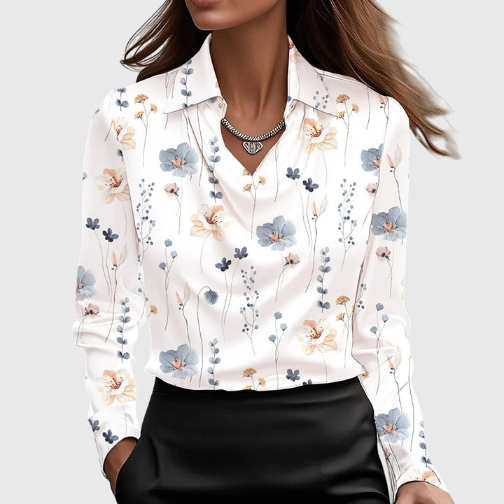 MGTM - Pleated Shine Blouse