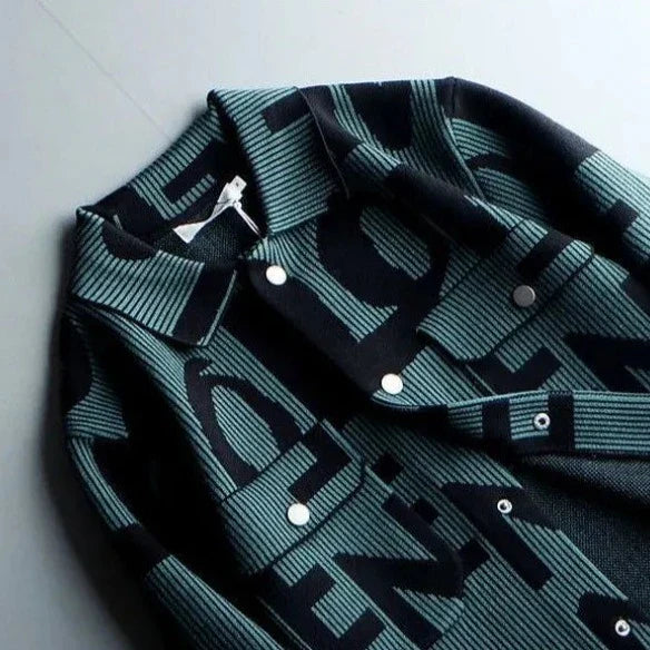 Vintage Button-Up Sweater