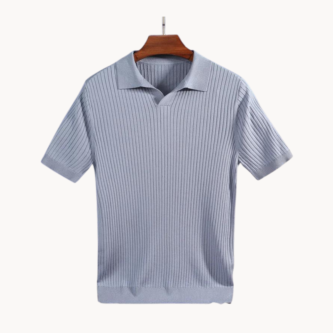 Mulberry Silk Polo Shirt