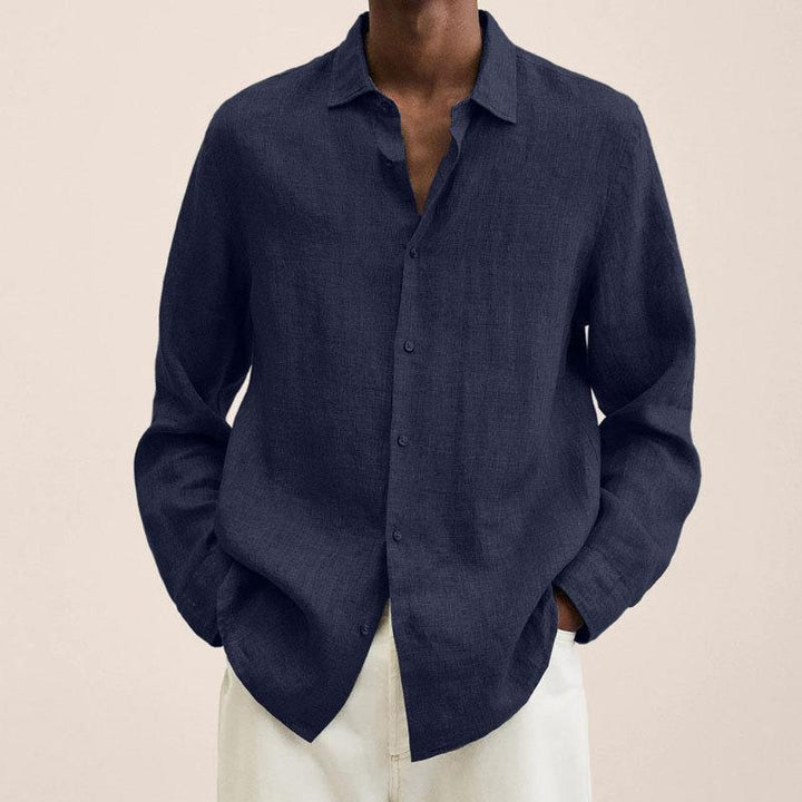 Men's Elegant Linen Shirt