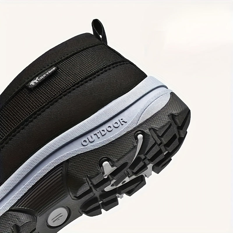 Stylish All-Season Sneakers - Breathable Fabric and Durable Rubber Design