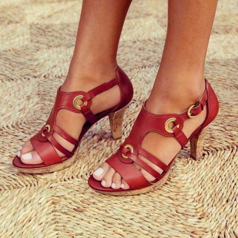 Annabella | Handcrafted Premium Heeled Sandals